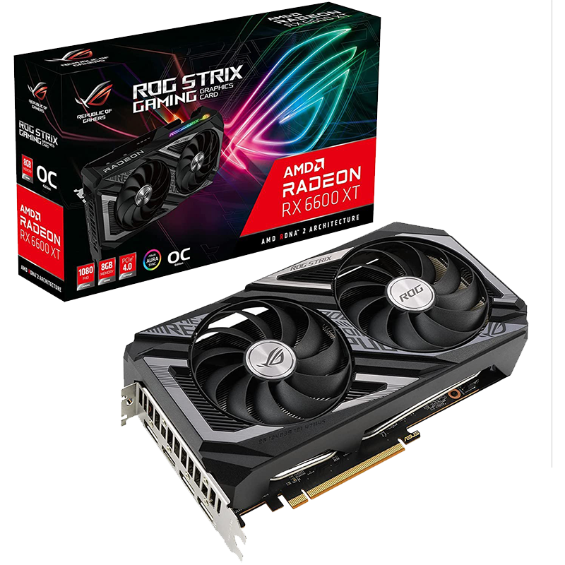 Graphics Card AMD RX 6600 Gaming 8GB